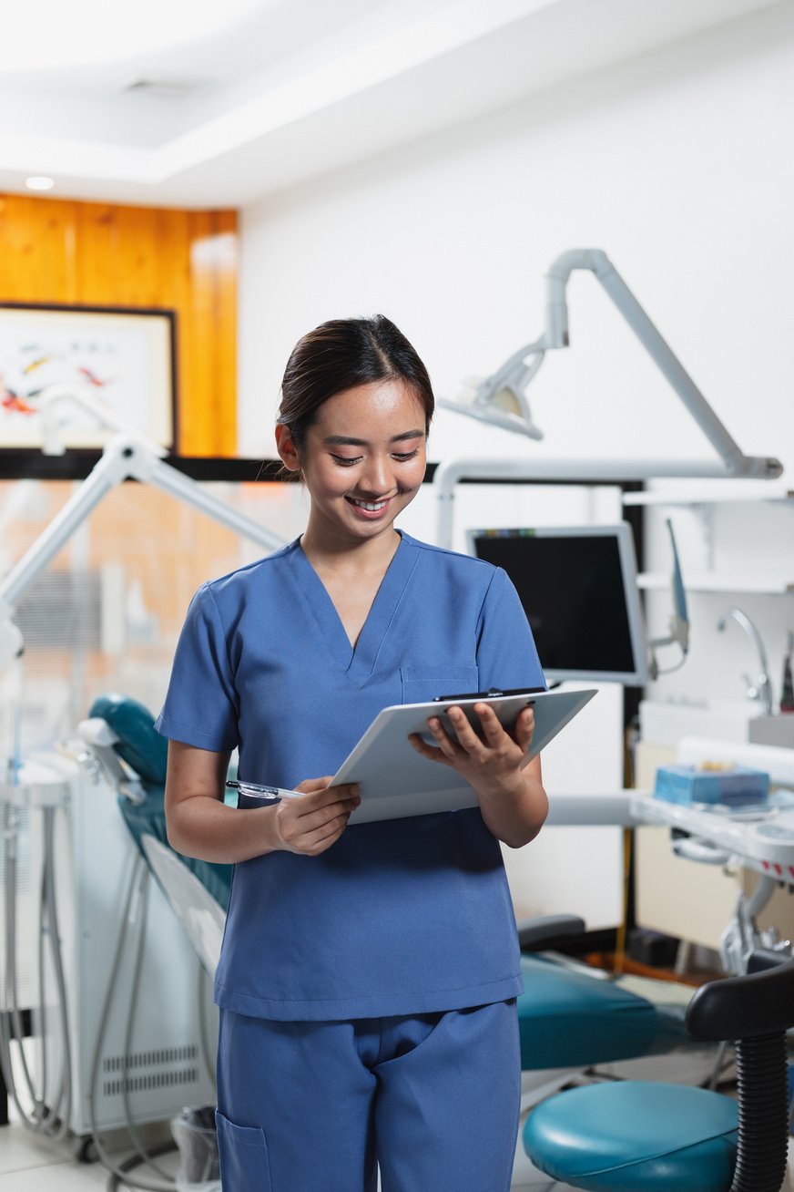 Female Dentist in Clinic